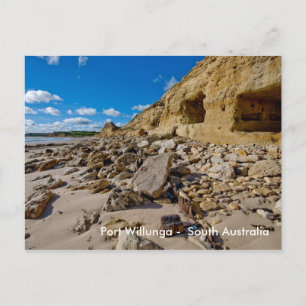 Port Willunga Caves, Port Willunga - South Aus... Postcard