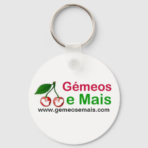 Porta-Chaves Gémeos e Mais Keychain