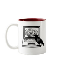 Portable à cerveau Raven Atom Deux Tone Coffee Mug