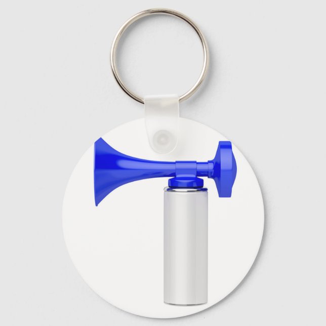 Portable air horn keychain (Front)