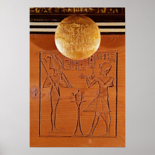 Portable chest, detail of Tutankhamun Poster