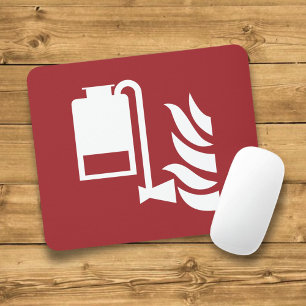 Portable Foam Applicator Unit Safety Sign Mouse Pad