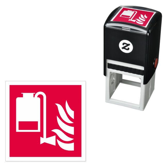Portable Foam Applicator Unit Safety Sign Self-inking Stamp (In Situ)