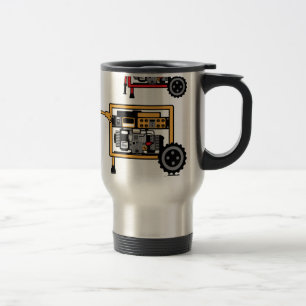 Portable Generator vector Travel Mug