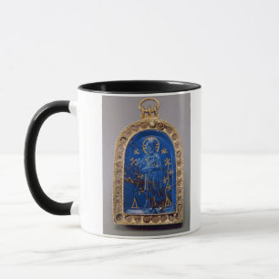 Portable Icon, probably medieval (lapis lazuli) Mug