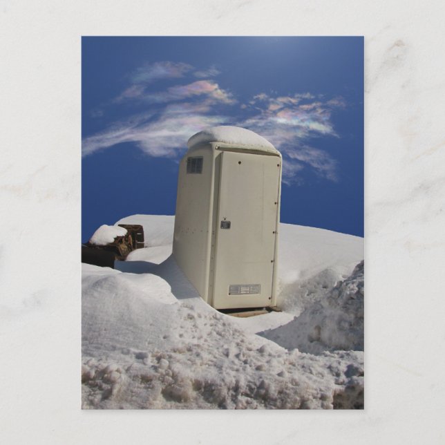 Portable Potty calendar ~ postcard (Front)