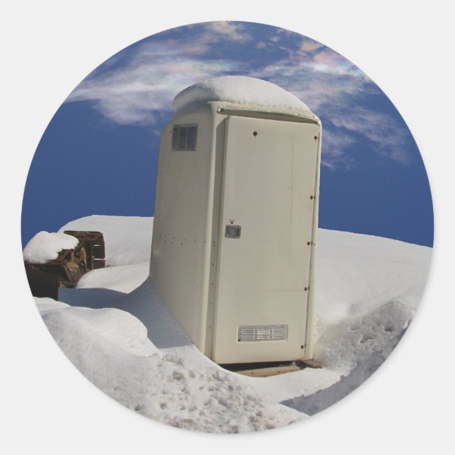 Portable Potty ~ sticker (Front)