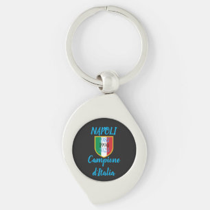 Portachiavi in metallo Napoli Scudetto Keychain