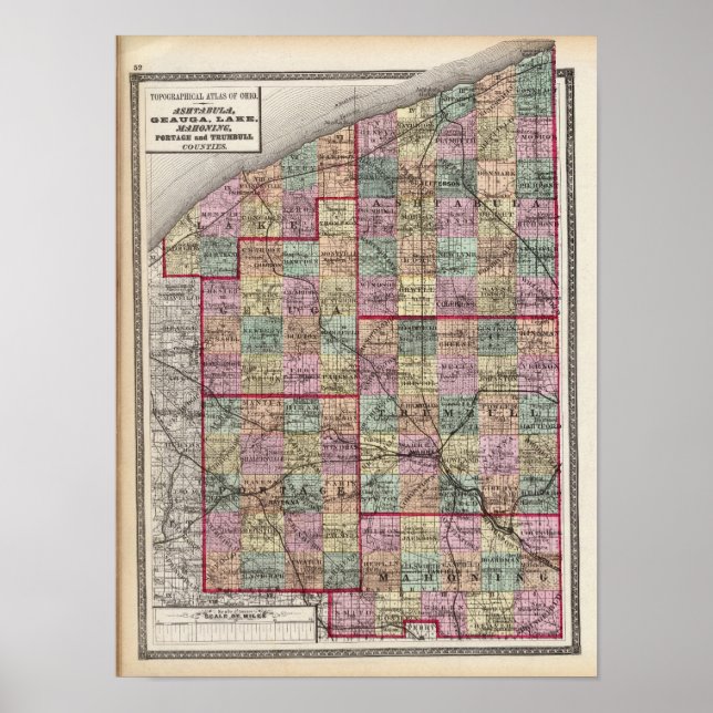 Portage and Trumbull Counties Poster (Front)