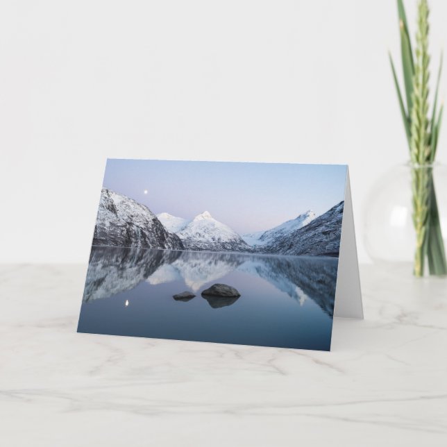 Portage Lake Twilight Card (Front)