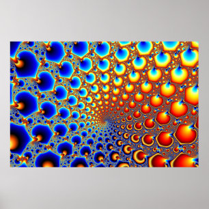 Portail hypnotique - affiche de fractale