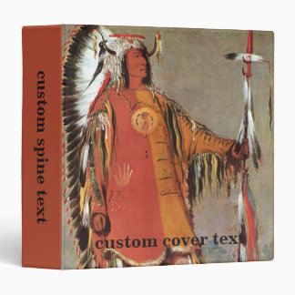 Portait of Indian Chief Mato-Tope by George Catlin Binder