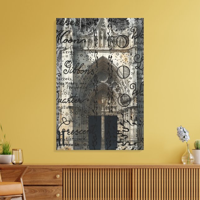 Portal Canvas Print (Insitu(LivingRoom))