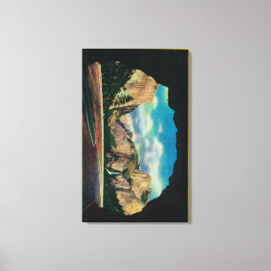 Portal of Grandeur view of Yosemite Valley Canvas Print