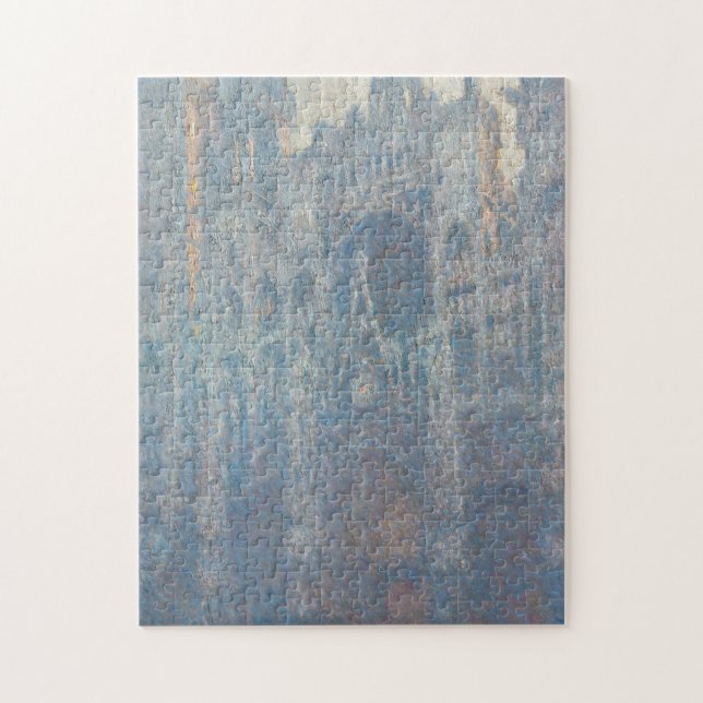 Portal of Rouen Cathedral Morning Light by Monet Jigsaw Puzzle (Vertical)