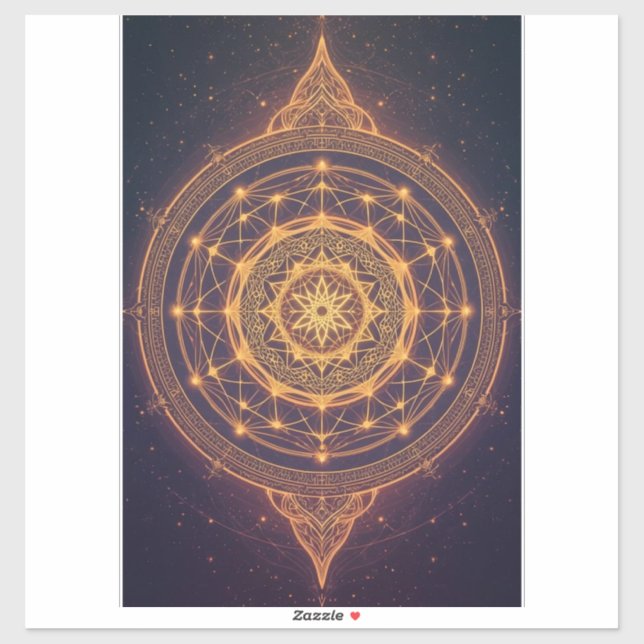 Portal of the Infinite Light – A Sacred Mandala (Sheet)