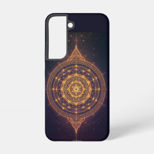 Portal of the Infinite Light – A Sacred Mandala Samsung Galaxy Case