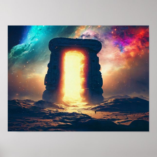 Portal Painting Poster (Front)