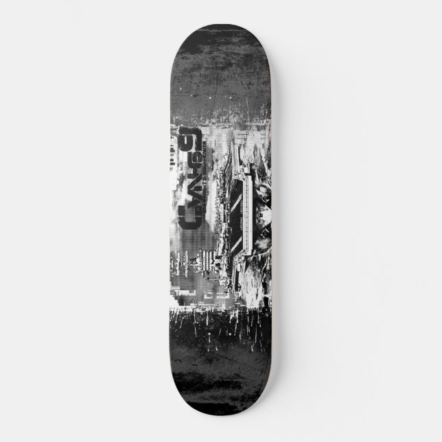 Porte-avions Dwight D. Eisenhower Skateboard (Recto)