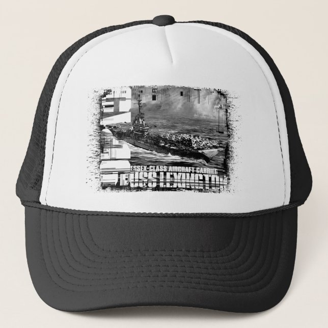 Porte-avions Lexington Casquette (Devant)