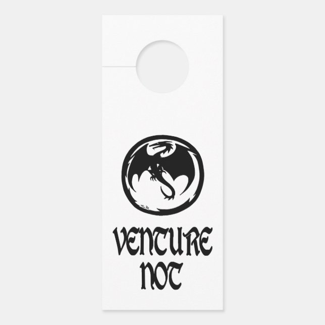 Porte Black Dragon Venture Venture Pas affichette de por (Devant)