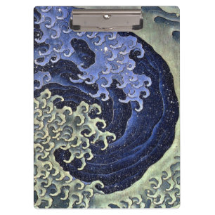 Porte-bloc 北斎の波, vague de Hokusai de 北斎, Hokusai, art du