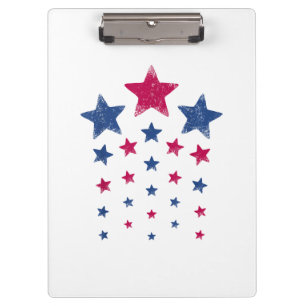 Porte-bloc 4 juillet Femmes Hommes Enfants Cute USA Étoile pa