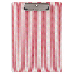 Porte-bloc à motifs Chevron Rouge Organiseur de