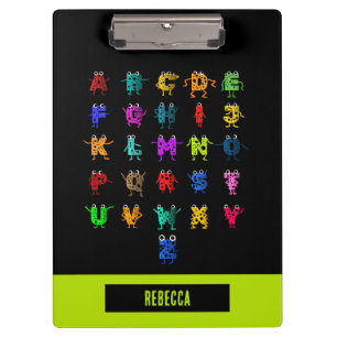 Porte-bloc ABC colorée