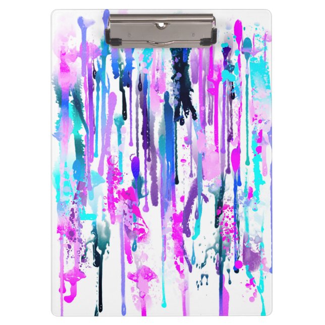Porte-bloc Abstract Watercolor (Devant)
