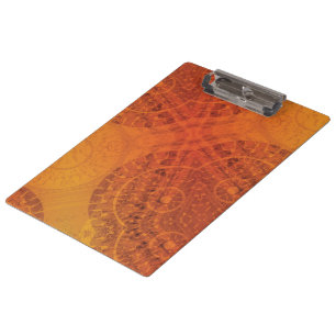 Porte-bloc Acceptation Médaillons de saumons rouges orange
