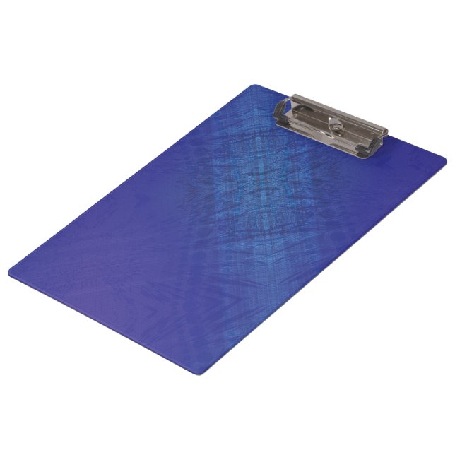 Porte-bloc Acceptation | Motif de Blue Indigo Violet Shibori (Incliné)