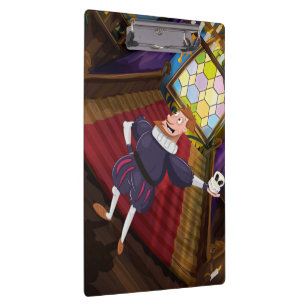 Porte-bloc Acteur de dessin animé Shakespeare.