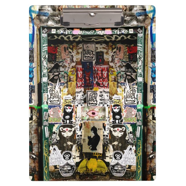 Porte-bloc Adolescents Kid Graffiti City Classeur Carnet Scho (Devant)