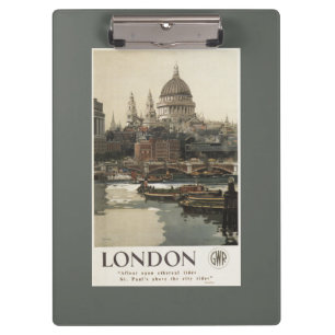 Porte-bloc Affiche de voyage de Great Western St Paul