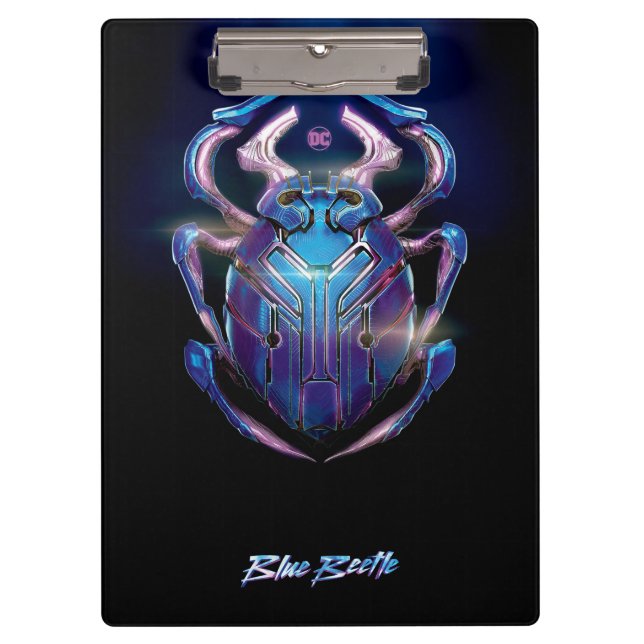 Porte-bloc Affiche théâtrale Blue Beetle Scarab (Devant)