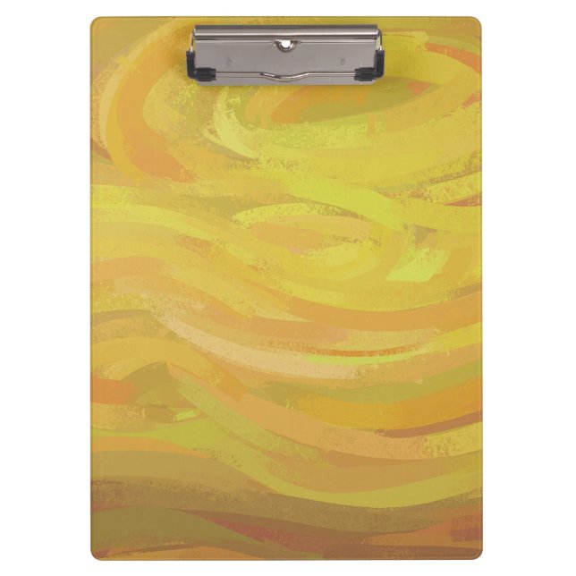 Porte-bloc Aiguille jaune ananas (Devant)