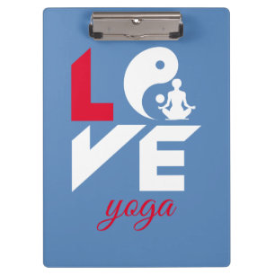 Porte-bloc Aimer le yoga