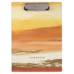 Porte-bloc Ajoutez votre ambre doré par   nommé I Ver. PRI 