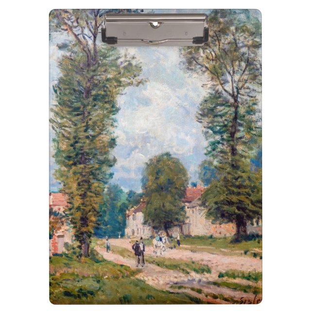 Porte-bloc Alfred Sisley - Le chemin Versailles (Devant)