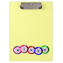 Amateurs de Bingo Personnalisé Lucky Bingo Board