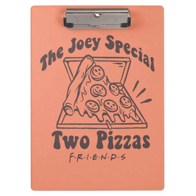 Porte-bloc AMIS™ | Joey Pizza Citation (Devant)