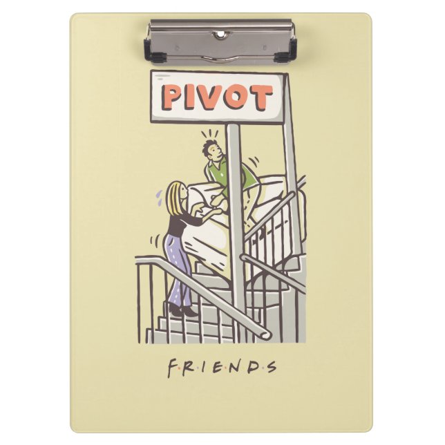 Porte-bloc AMIS™ | Ross et Rachel PIVOT (Devant)