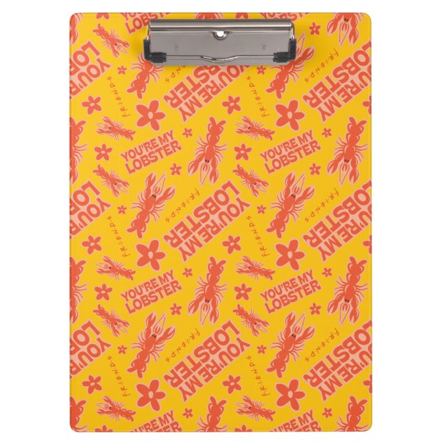 Porte-bloc AMIS™ | Vous êtes mon homard Motif vibrant (Devant)