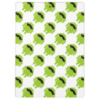 Android Robot Whimsache Style Mustache