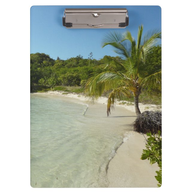Porte-bloc Antiguan Beach Beautiful Tropical Landscape (Devant)