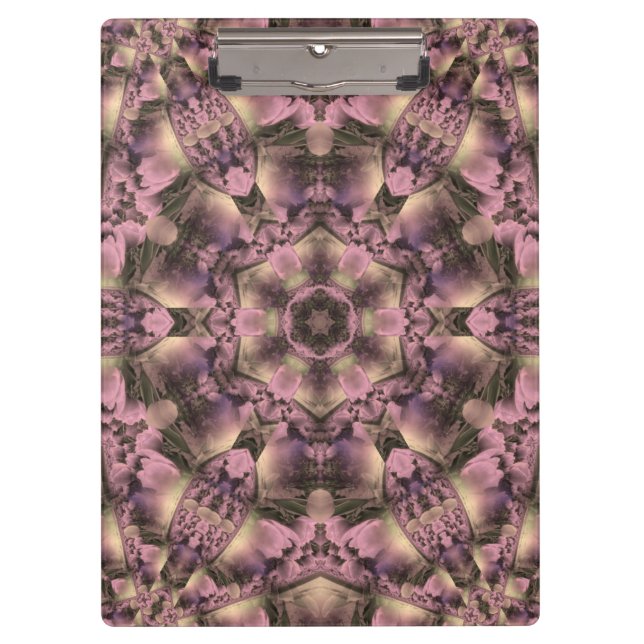 Porte-bloc Antiquité rose victorienne (Devant)