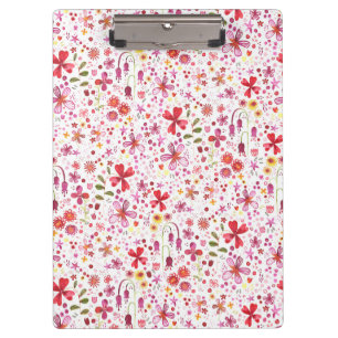 Porte-bloc Aquarelle de fleurs sauvages