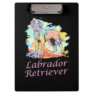 Porte-bloc Aquarelle Labrador Retriever