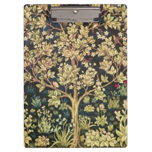 Porte-bloc Arbre de William Morris de Pre-Raphaelite de cru